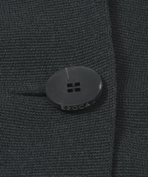 ベスト ジレ 「La maglia estate」 メッシュニットロングジレ レディースの画像