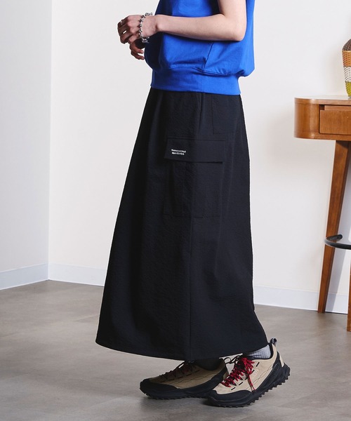 スカート (GENE HEAVENS x THOUSAND MILE/)CARGO POCKET MAXI SKIRTの画像
