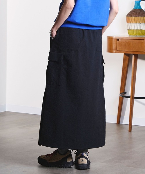 スカート (GENE HEAVENS x THOUSAND MILE/)CARGO POCKET MAXI SKIRTの画像