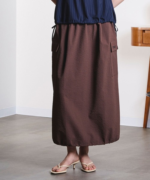 スカート (GENE HEAVENS x THOUSAND MILE/)CARGO POCKET MAXI SKIRTの画像