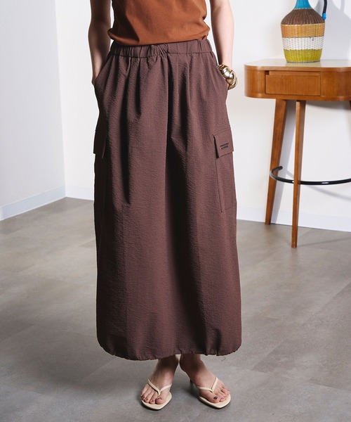 スカート (GENE HEAVENS x THOUSAND MILE/)CARGO POCKET MAXI SKIRTの画像