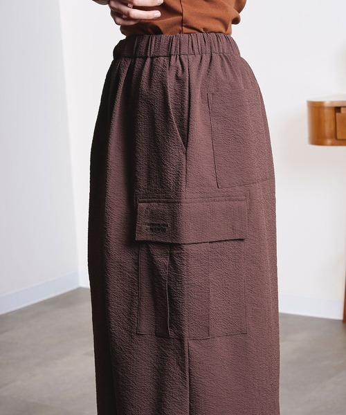 スカート (GENE HEAVENS x THOUSAND MILE/)CARGO POCKET MAXI SKIRTの画像