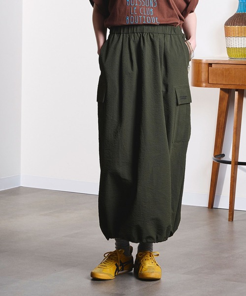 スカート (GENE HEAVENS x THOUSAND MILE/)CARGO POCKET MAXI SKIRTの画像