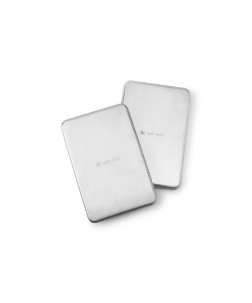 snow peak（スノーピーク） Stainless Cooling Pack Set 保冷剤2ピース
