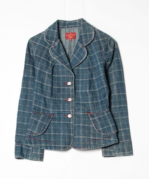 Vivienne Westwood red label 「Vivienne label」 チェック柄デニム