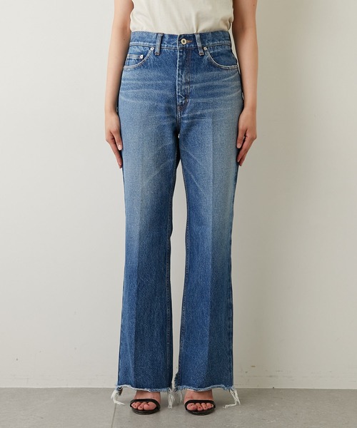 「GALLARDAGALANTE」 デニムパンツ 0 グレー レディース_画像3