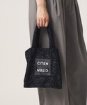 トートバッグ 「CITEN」キラキラクリアロゴ...の詳細画像2