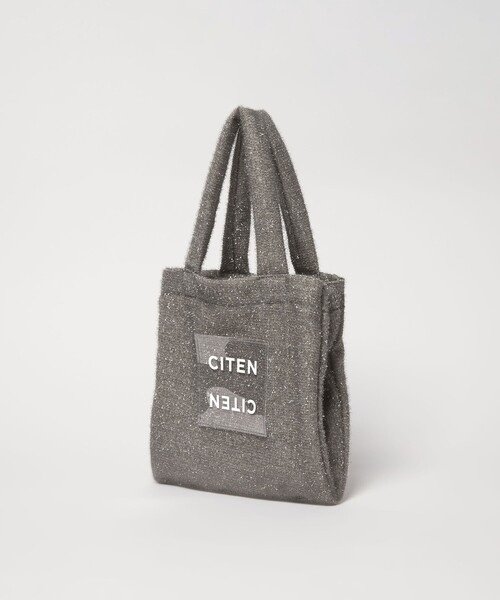 CITEN（シテン） トートバッグ 小さめ クリア 「CITEN」キラキラクリア