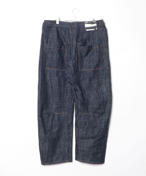 Y's（ワイズ） 80OZ DENIM WIDE PANTS 2 ネイビー メンズ : ZOZOTOWN