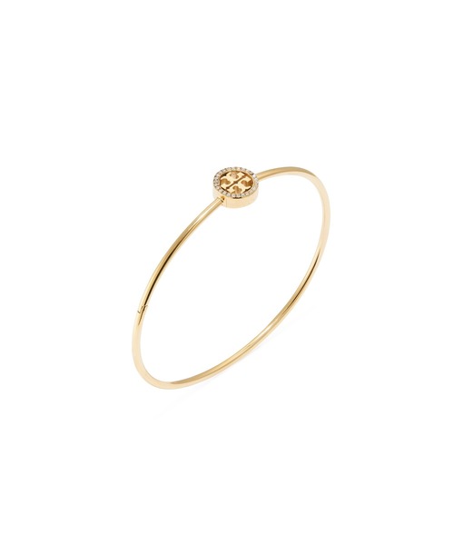 【極美品】Tory Burch トリーバーチ ヒンジ バングル ブレスレット TORY BURCH（トリーバーチ） バングル アイコン パヴェ ヒンジ