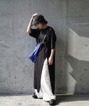アンティカ antiqua ワンピース 半袖 ...の詳細画像5