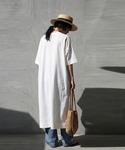 アンティカ antiqua ワンピース 半袖 ...の詳細画像4