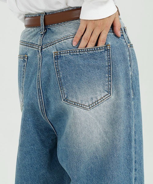 「WESTBOY」 デニムパンツ L ブルー メンズ_画像7