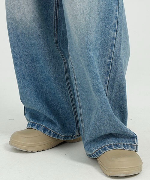「WESTBOY」 デニムパンツ L ブルー メンズ_画像8