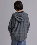 ブラウス シャツ 「100-160cm」チェッ...の詳細画像1