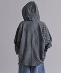 ブラウス シャツ 「100-160cm」チェッ...の詳細画像2