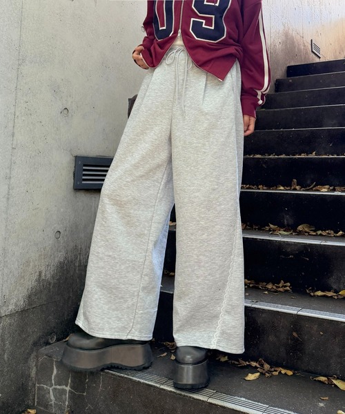 AS KNOW AS（アズノゥアズ） ワイドパンツ パンツ コーデュロイ