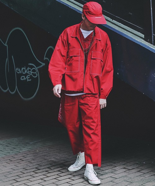 大特価特価 パンツ ONE TUCK CROPPED WORK PANTS ZOZOTOWN PayPayモール店 - 通販 - PayPayモール チノパン 定番大人気