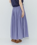 ロング スカート 夏 ＼丈が選べる/やわらかコ...の詳細画像3