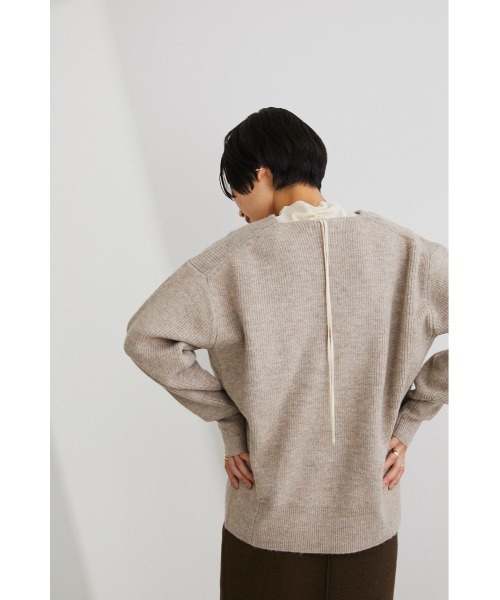 STYLE MIXER ディープVネックニット STYLEMIXER ニット ディープVネックニット レディース