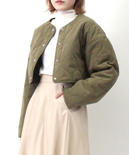 STYLEBLOCK ブルゾン アウター キルティングショートジャケット