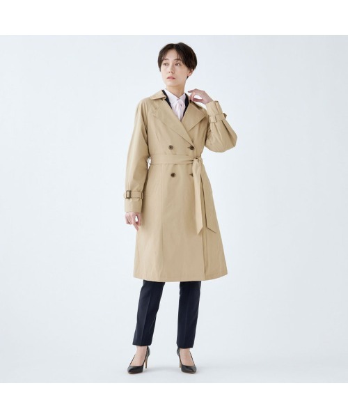超美品SUIT SELECT（スーツセレクト）レディーストレンチコートライナー付 SUIT SELECT トレンチコート コート 「SUIT × Samantha Thavasa