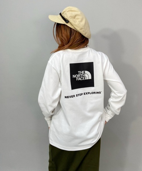 ザ ノースフェイス TNF バックプリント ロングスリーブTシャツ THE NORTH FACE ザ ノースフェイス (ザ ノースフェイス) BOX