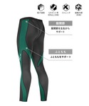 レギンス スパッツ 着圧 スポーツタイツ エキ...の詳細画像4