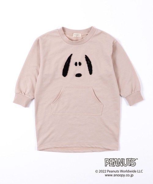 trois lapins kp ワンピース PEANUTS/スヌーピーコラボ ミニ裏毛