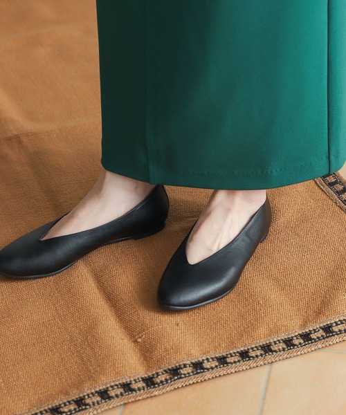 URBAN RESEARCH DOORS パンプス Vカットパンプス : ZOZOTOWN