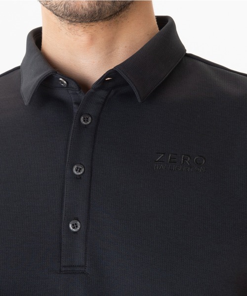 ZERO HALLIBURTON（ゼロハリバートン） ポロシャツ 半袖 ゴルフ 台襟