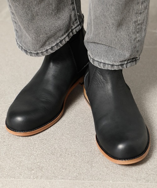 ブーツ 【PADRONE】SIDE GORE BOOTS PX7358-1218-15A サイドゴアブーツ