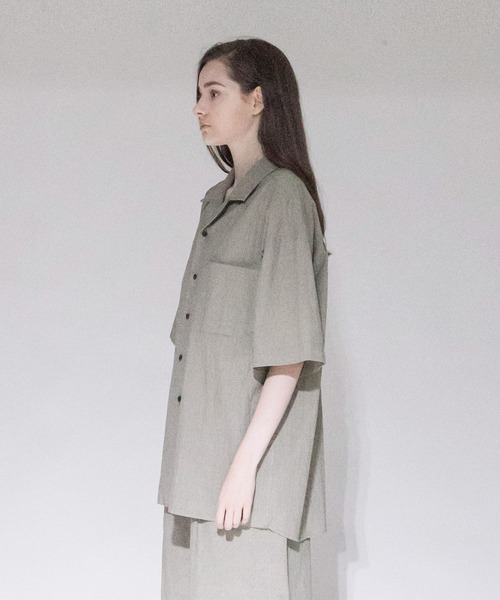 VOAAOV シャツ 「VOAAOV」HIGH TWISTED ORGANIC COTTON Shirt