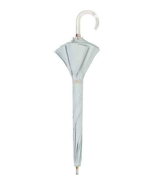 LANVIN en Bleu 日傘 uvカット 傘 一級遮光 晴雨兼用日傘 長傘 フレア