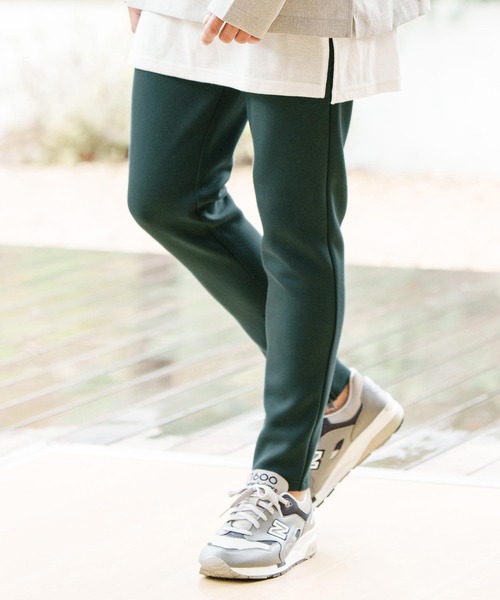 CAMBIO パンツ mp11187-Cardboard Knit Tight Fit Pants メンズ