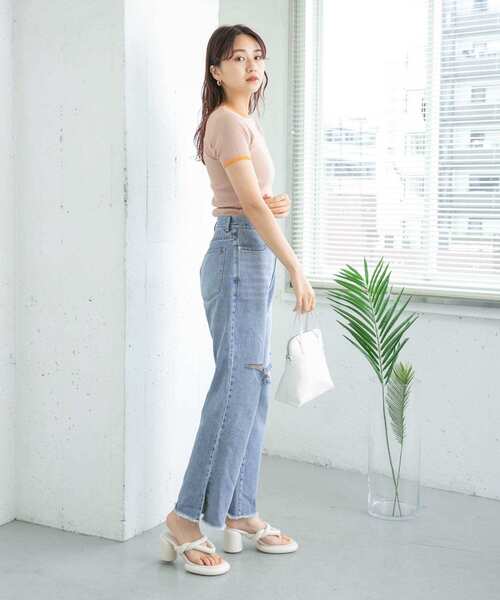 KBF（ケービーエフ） ジーンズ デニム デニムパンツ リメイクダメージ