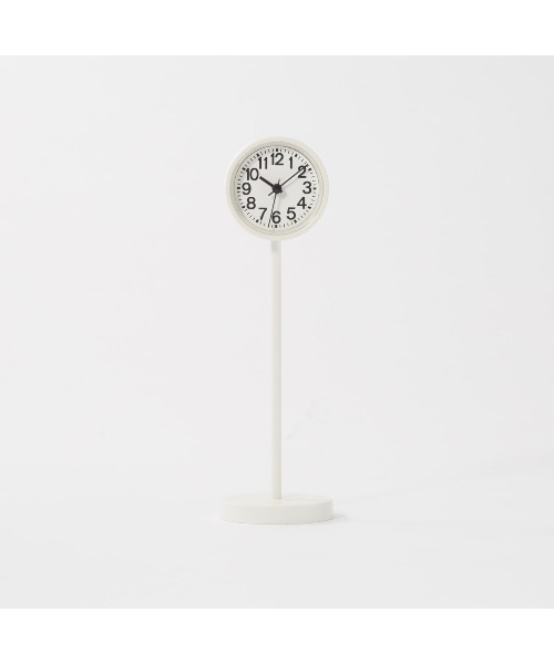無印良品（MUJI） 時計 公園の時計・ミニ ホワイト MJ−PCM2