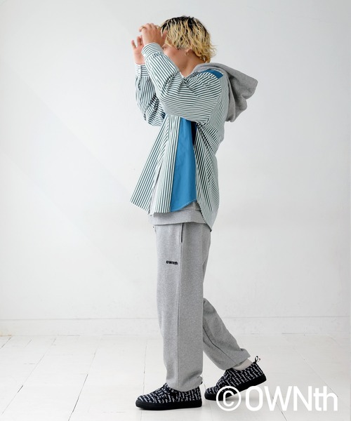 OWNth ブラウス シャツ ストライプ柄シャツ レディース メンズ