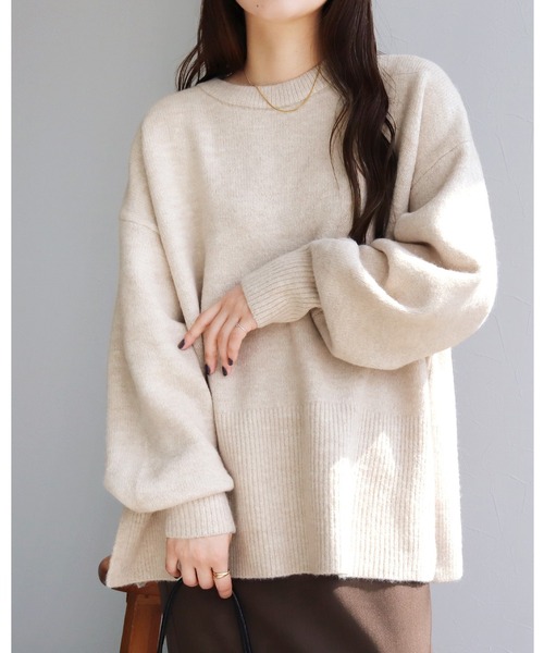 reca（レカ） ニット セーター 「ZOZOTOWN限定」ボリューム袖ニット