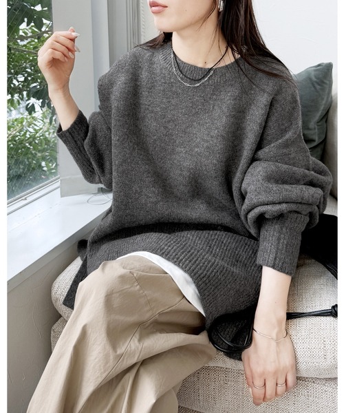 reca（レカ） ニット セーター 「ZOZOTOWN限定」ボリューム袖ニット