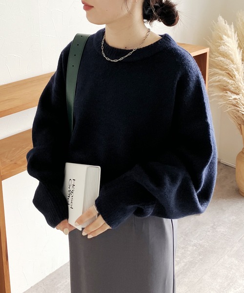 ニット セーター 手洗い可 / シアースキッパープルオーバー レディース