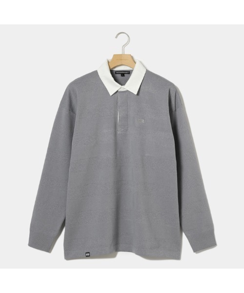 ROSASEN ニット長袖ラガーポロシャツ 【L】 ROSASEN ニット長袖ラガーポロシャツ 【L】 ROSASEN ニット長袖ラガー