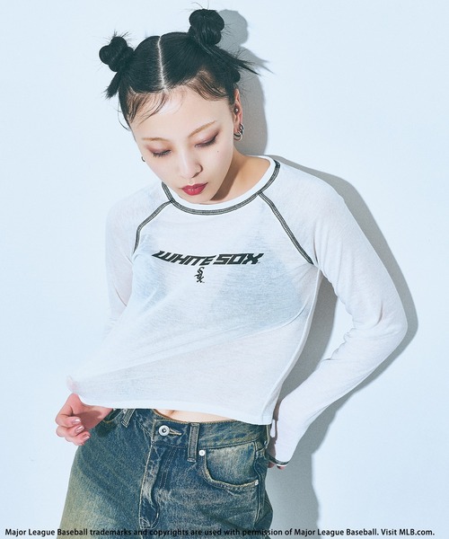 BACK TO THE FIELD tシャツ 「MLB」ラグランスリーブロングスリーブT