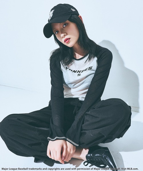BACK TO THE FIELD tシャツ 「MLB」ラグランスリーブロングスリーブT