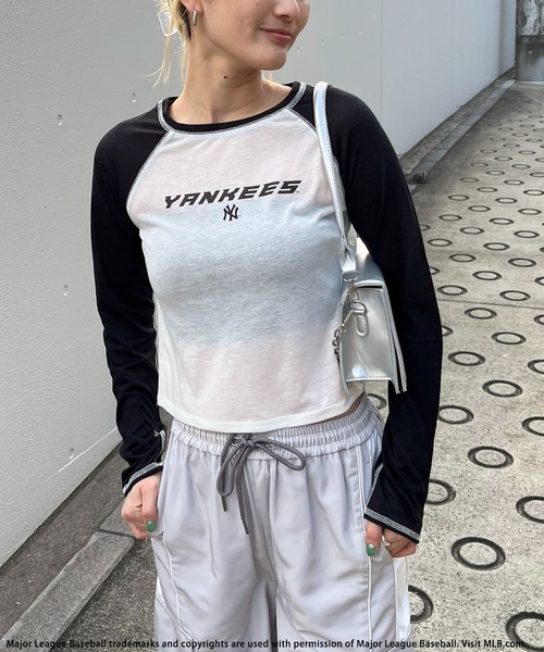 BACK TO THE FIELD tシャツ 「MLB」ラグランスリーブロングスリーブT