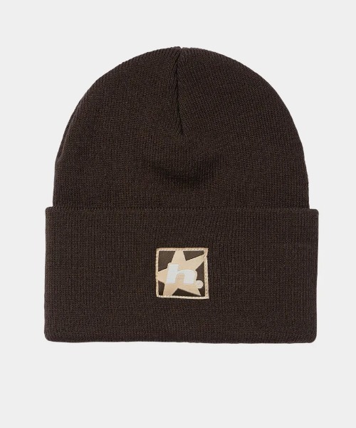 fungibles ニット帽 ビーニー ポーカーズ HUF ニット帽 ニットキャップ HUF(ハフ)/ビーニー ボックスロゴ