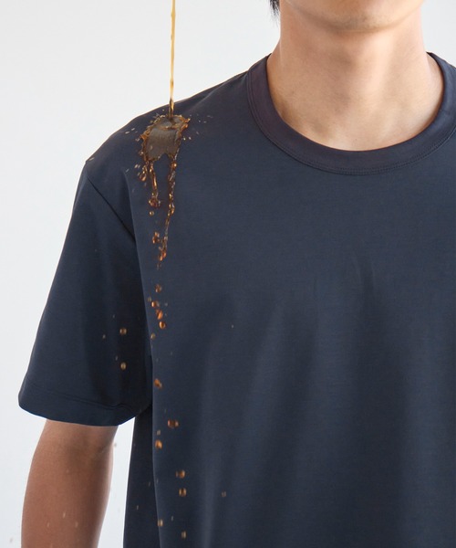 tシャツ もう汗(焦)らない汗染み，汚れ防止/ソロテックス