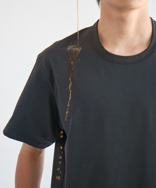 tシャツ もう汗(焦)らない汗染み，汚れ防止/ソロテックスショート