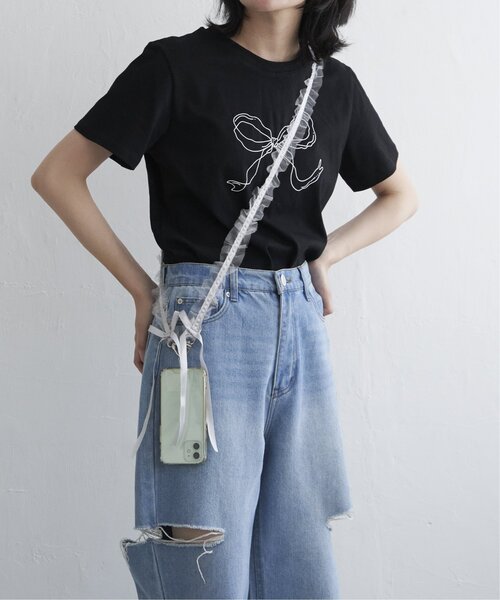 VENCE EXCHANGE フリルリボンストラップ : ZOZOTOWN Yahoo!店