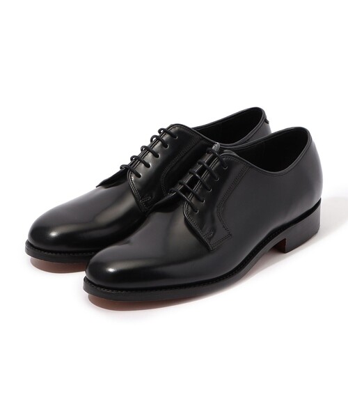 Barbanera ブラックレザードレスシューズ ビジネスシューズ BARKER PLAIN TOE レザーシューズ メンズ : ZOZOTOWN